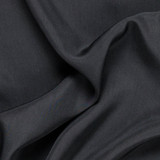 Ex-Designer 100% Italian Silk w/Sand Washed Finish in Black - Per ¼ Metre