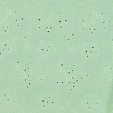 Embroidered Cotton Double-Gauze Seersucker in Mint - Per ½ Metre