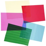 A4 Cellophane Sheets (100pcs) - Multicolour