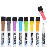Concept Bullet Tip Whiteboard Markers w/Eraser Lid (8pk)