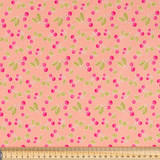 Sweet Blooms Cherry Pop - 100% Cotton