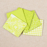 Fat Quarter Bundle (5pcs) - Green Blender Bundle 2