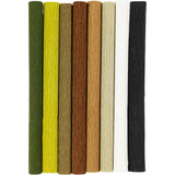 High Quality Crepe Paper Pack (8pcs) - Natural