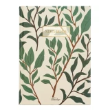 A6 Lined Notebook - Leaves