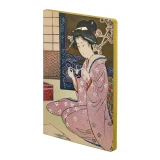 A5 Lined Notebook -  Lady in Kimono