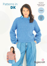 Sweaters in Stylecraft Colour Burst & Recreate DK (10261) - PDF