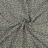 Ditsy Daisies on Black - 100% Cotton