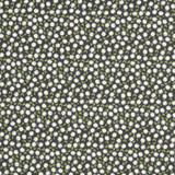 Ditsy Daisies on Black - 100% Cotton