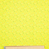 Multi-dots on Green - 100% Cotton