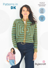 Crochet Jackets in Stylecraft Colour Burst, Special DK & Recreate DK (10263) - PDF
