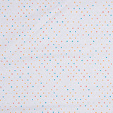 Pin Dot on White - 100% Cotton