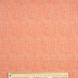 Textured Grunge: Burnt Orange - 100% Cotton