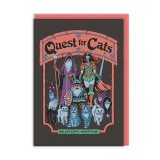 Greeting Card - Quest for Cats