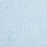 White Swirls on Summer Blue