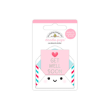 Doodle-Pops 3D Sticker - Get Well Soon