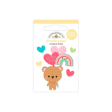 Doodle-Pops 3D Sticker - Bear Hugs
