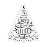 Clear Stamp - Merry Little Christmas Tree