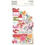 Die-Cut Embellishments (16pcs) - Heartstrings