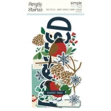 Die-Cut Embellishments (15pcs) - Vintage Flannel Season