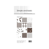 Slim Paper Pack (24pk) - Simple & Basic: Warm Grey