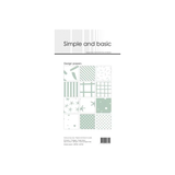 Slim Paper Pack (24pk) - Simple & Basic: Sage