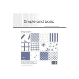6" x 6" Paper Pack (24pk) - Simple & Basic: Eggplant