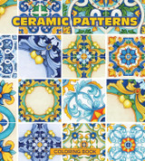 Book cover for Ceramic Patterns Coloring Book for Adults