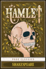 Book cover for Hamlet by William Shakespeare (Page Classics)
