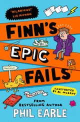 Book cover for Finn's Epic Fails by Phil Earle