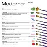 Royal & Langnickel Moderna™ All Media Variety Brush Set 776 (5pcs)