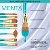 Royal & Langnickel Menta™ Synthetic Sable Variety Acrylic Brush Set 781 (5pcs)