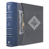 Book cover for The Hobbit (Illustrated Deluxe Edition) by J.R.R. Tolkien