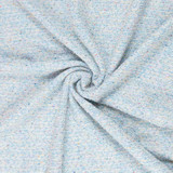 Chanel Style Jersey Tweed in Blue - Per ½ Metre