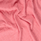 Embroidered Self-Coloured Chevron 100% Cotton - Per ½ Metre
