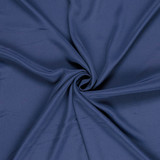 Italian Acetate & Silk Crepe in Navy - Per ¼ Metre