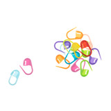 Stitch Marker Set (100pcs) - Multicolour