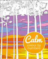 Book cover for Calm Colour by Numbers by David Woodroffe