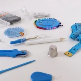 Filled Sewing Box Kit (100pcs) - Grey Spot