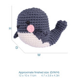 Beginner's Crochet Kit - Amigurumi Whale