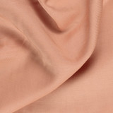 Tencel & Linen Satin Effect in Peach - Per ¼ Metre