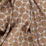 Italian Polyester Lining w/Medallion Foulard Motif - Per ½ Metre
