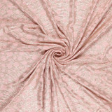 Metallic Circles on Crinkle Polyester - Per ½ Metre