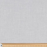Intervals: Monochrome Grid Check on Grey - 100% Cotton