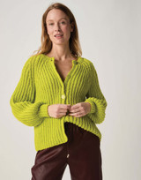 Cultivate Rib Cardigan in Sirdar Loveful Bio Blend Chunky (10971)