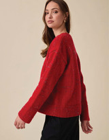 Firefly V Neck Sweater in Sirdar Embers DK (10956)