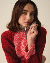 Couple Zip Up Sweater in Hayfield Bonus Marl Chunky (10945) - PDF