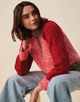 Couple Zip Up Sweater in Hayfield Bonus Marl Chunky (10945) - PDF