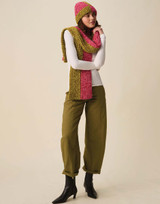 Doubles Hat & Scarf Set in Hayfield Bonus Marl Chunky (10954) - PDF