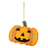 Pattern of Felt Decoration Kit - Pumpkin