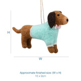 Needle Felting Kit - Dachshund